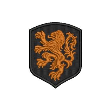 Imagem de TINL037-013 Brasão Países Baixos Patch Bordado 4,8x6cm (D- Arquivo Matriz para bordar.)