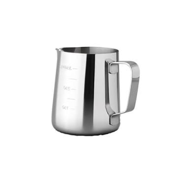 Imagem de Leiteira Inox 350ml e 550ml Cremeira Pitcher Barista Jarra (350ml)