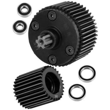 Imagem de hopsupRC Steel Rear Gearbox Metal Diff Boost Upgrades Part for 1/10 Fury 223S DSC 2WD RTR/Fury 2WD RTR Brushed/Gorgon 2WD RTA KIT Brushed/Gorgon 2WD RTR/VORTEKS 2WD RTR.Differential Case Hops Up.