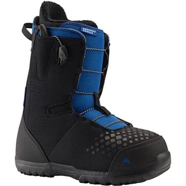 Imagem de Botas de snowboard infantis da Burton Concord Smalls, Black/Blue, 4