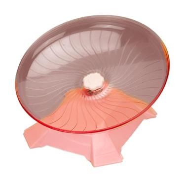 Imagem de IEUDNS Roda de Hamster com Rolo Silencioso, Acessórios para Gaiola de Brinquedo, Esportes, Pequenos Animais, Roda de Exercício, Disco Giratório para Ratos, O, Rosa