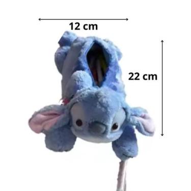 Imagem de Estojo Escolar de Pelúcia Stitch Disney - Lilo & Stitch - Estoque no B
