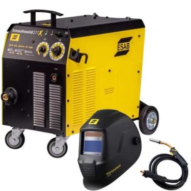 Imagem de Solda MIG/MAG 250A com Tocha e Máscara Automática A10 ESAB