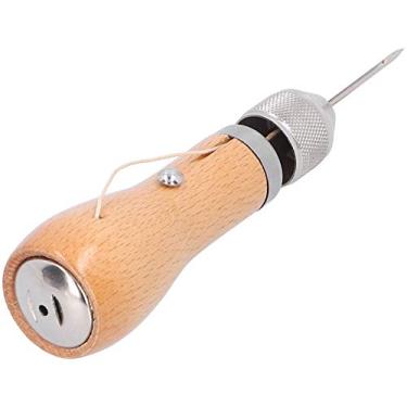 Imagem de Zerodis Kit de Agulhas de Couro Profissional, Ponto de Bloqueio Definido para Reparar Casacos de Couro, Cintos e Tendas, Suprimentos de para Sacos e Sapatos de lona. Adequado para Decorações de Interiores