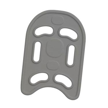 Imagem de simhoa Prancha de natação para crianças e adultos, portátil, antiderrapante, à prova d'água, prancha de natação de verão, equipamento de flutuação de, Cinza