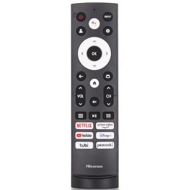 Imagem de Dan's Originals OEM ERF3M90H / ERF3AF90H com controle remoto de voz Google TV para Smart TVs Hisense - 299843 funciona A53F / A65H / A66G / A68H / A6G / U6H Series Google Android TVs e mais.