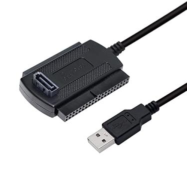Imagem de SGElectronix Cabo conversor adaptador IDE SATA para USB 2.0 para disco rígido HD de 2,5 de 3,5 polegadas