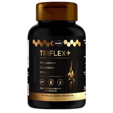 Imagem de Triflex+ Plus - Suplemento de Glucosamina, Condroitina e MSM, 90 Cápsulas - 4 Health