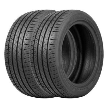Imagem de Jogo 2 Pneus Farroad Aro 18 FRD866 245/45R18 96W Run Flat, 5 anos Cont