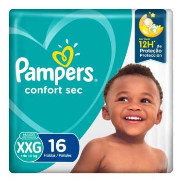 Imagem de Fralda Pampers Confort Sec - Pacotão - Procter & Gramble, XXG