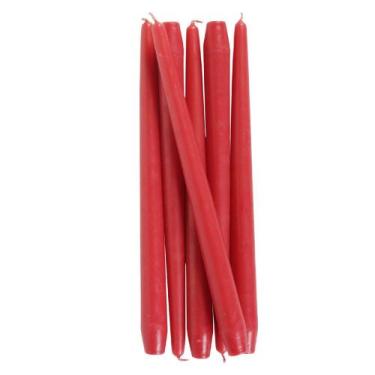Imagem de Vela Cônica 30cm. - 6 un. - Candela Velas, vermelho