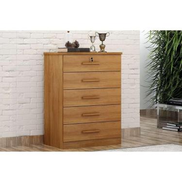 Imagem de Cômoda De Quarto Suíça-austria C- 5 Gavetas Cumaru 23 - Novo Horizonte