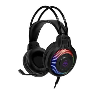 Imagem de Headset Gamer Mancer Twilight S | Rainbow | Drivers 40mm | Preto | MCR-TLTS-RGB01