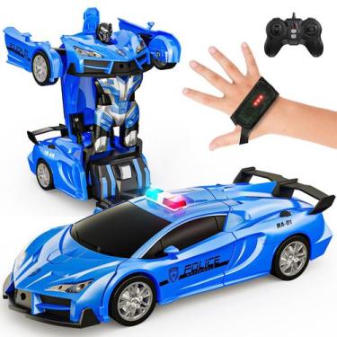 Imagem de Carro de controle remoto Tecnock Gesture Sensing Transformable
