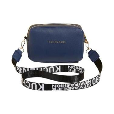 Imagem de Bolsa Transversal Casual Feminina Com Alça Larga, Bolsa De Mão Pequena