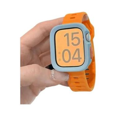 Imagem de Pulseira De Silicone Candy Para Apple Watch De 45mm 41mm Para as Série