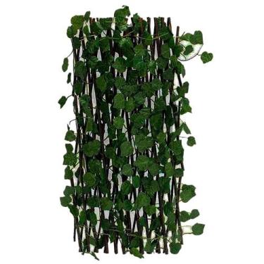 Imagem de Treliça Decoração Jardim Vertical Madeira Com Hera 2mX70cm - ALC