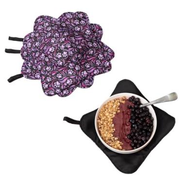 Imagem de GreaterGood Tigela para amantes de patas aconchegante – conjunto de 4, perfeito para sopa ou sorvete, lavável na máquina, seguro para micro-ondas (pata Symphony)