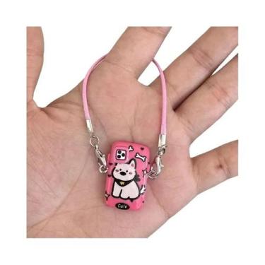 Imagem de Macacão De Tecido Rosa Labubu Para Bebês De 15cm-17cm, Acompanhado De 