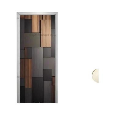 Imagem de Papel De Parede Autoadesivo À Prova d'Água Com Textura De Madeira Ades