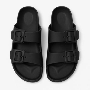 Imagem de Chinelo Livia Slide Feminina Estilo com Fivela Conforto Total e Solado