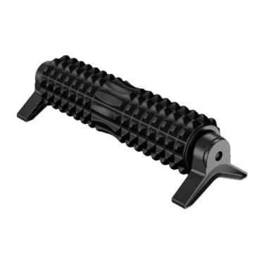 Imagem de Aymzbd Rolo de Espuma com Suporte, Rolo de Massagem, Dispositivo Multifuncional, Profissional para Massagem Muscular, Massagem para Treino, Pilates, Preto