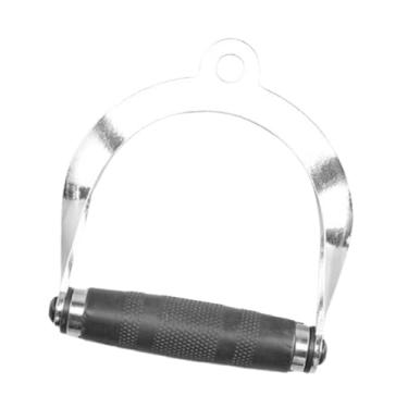 Imagem de menolana Alça de remada em D para treinamento de tríceps e bíceps, leve e antiderrapante, atualização para puxada para baixo em aparelhos de cabo para homens