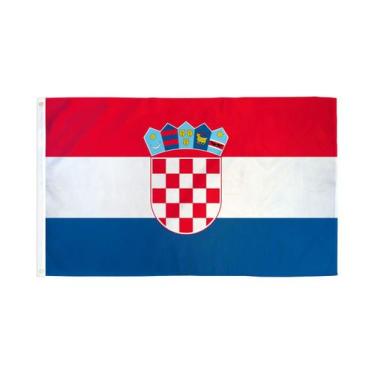 Imagem de Bandeira da Croácia 150cm x 90cm Poliéster - Lightbek Official Store