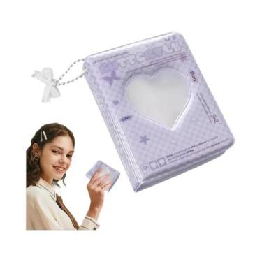 Imagem de Álbum De Photocards Kpop Love Heart Com 40 Bolsos, Resistente À Água, 