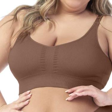 Imagem de Sutiã Comfort Plus Anatômico Alças Reguláveis com Bojo Removível sem C