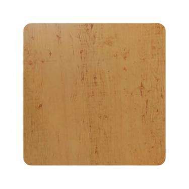 Imagem de Mesa Bistro MDF Baixa Quadrado Bar Restaurante Cozinha Area Gourmet Padarias Sorveteria(MEL)