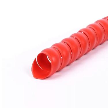 Imagem de Manga De Cabo Espiral De 1 M, 8 Mm-40 Mm, Tubo Protetor De Fio Flexível – PP Durável, Sem Emaranhamento, Para Fios/cabos (preto/branco/vermelho/amarelo/azul/verde)(Red,ID 20 mm)