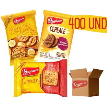 Imagem de Kit Biscoitos Bauducco Em Sache Cereale Banana Cracker