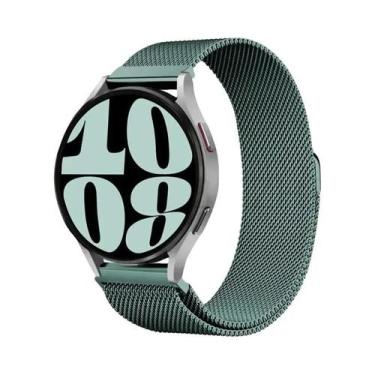 Imagem de Pulseira De Metal Magnético Milanese De 22mm 20mm Para Samsung Galaxy 