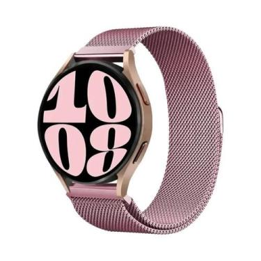 Imagem de Pulseira De Metal Magnético Milanese De 22mm 20mm Para Samsung Galaxy 