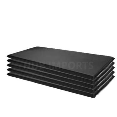 Imagem de Kit 05 Colchonetes Academia Ginástica Impermeável Espuma Colchão Abdom