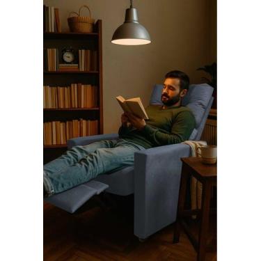 Imagem de Poltrona Reclinavel Do Papai e Mamãe Monica - Silverio Decor, Grafitte