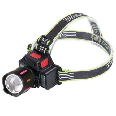 Imagem de Lanterna De Cabeça Led Longo Alcance Recarregavel Sensor Mão - Bmax