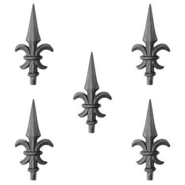 Imagem de Kit 5 Ponta De Lança Ferro Grade Portão Muro Espadinha Nº 11