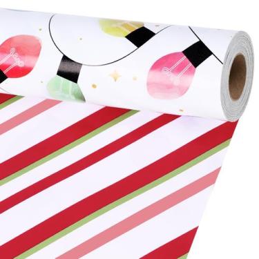 Imagem de Rolo de papel de embrulho LAribbons 43 cm x 10 m de Natal