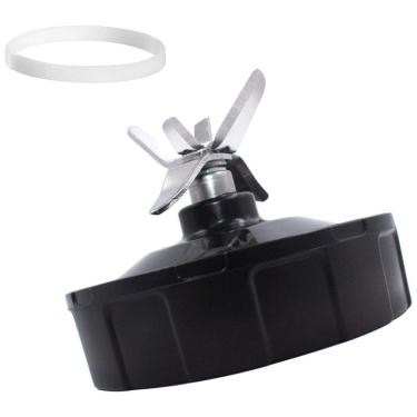 Imagem de Ninja Lâmina Substituição 7 Aletas para Liquidificador Ninja Auto iQ Pro Peças do liquidificador Nutri, BUECMUE Diversos, Preto