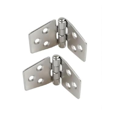 Imagem de Acessórios de navio 2 peças de aço inoxidável para dobradiça de barco dobradiça dobradiça de porta para iate de barco marítimo 2 x 40 x 76 mm acessórios de barco para barco ferragem marítima