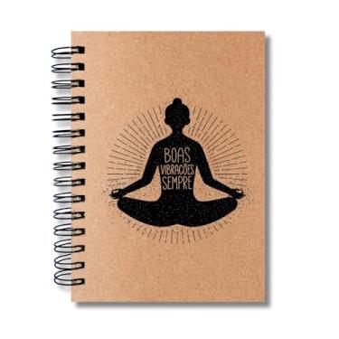 Imagem de Caderno Sem Pautas Capa Dura 100 Fls 200 Pág A5 Vibrações