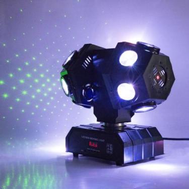 Imagem de Moving Head DJ Light YANGHOPES Rotating Beam LED Pinspot