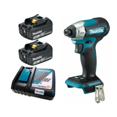 Imagem de Parafusadeira De Impacto BL DTD157Z C/ 2 Baterias 3AH Makita