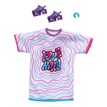 Imagem de Barbie Fashion complete looks roupas - Vestido Love Happy MATTEL