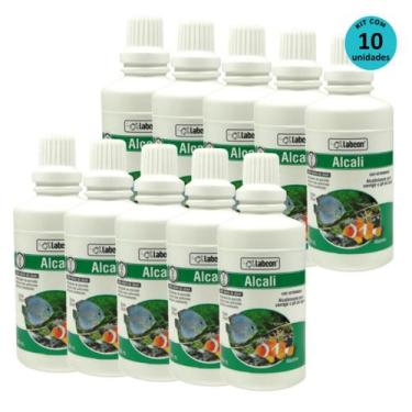Imagem de Kit10 un Alcon Labcon Alcali 100ml