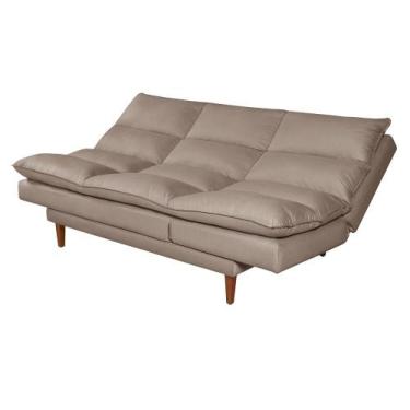 Imagem de Sofá Cama Vancouver Suede - Casa Imperial, Chocolate 377