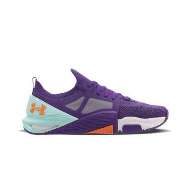 Imagem de Tênis Under Armour Tribase Cross 2 Unissex, Roxo, 35
