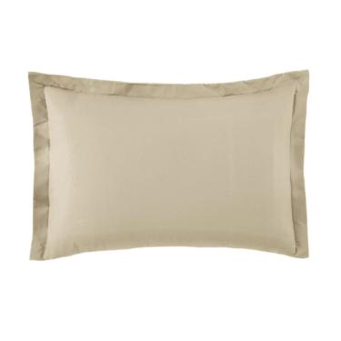 Imagem de Fronha Avulsa Toque Acetinado 50x70cm Bege Tan Altenburg